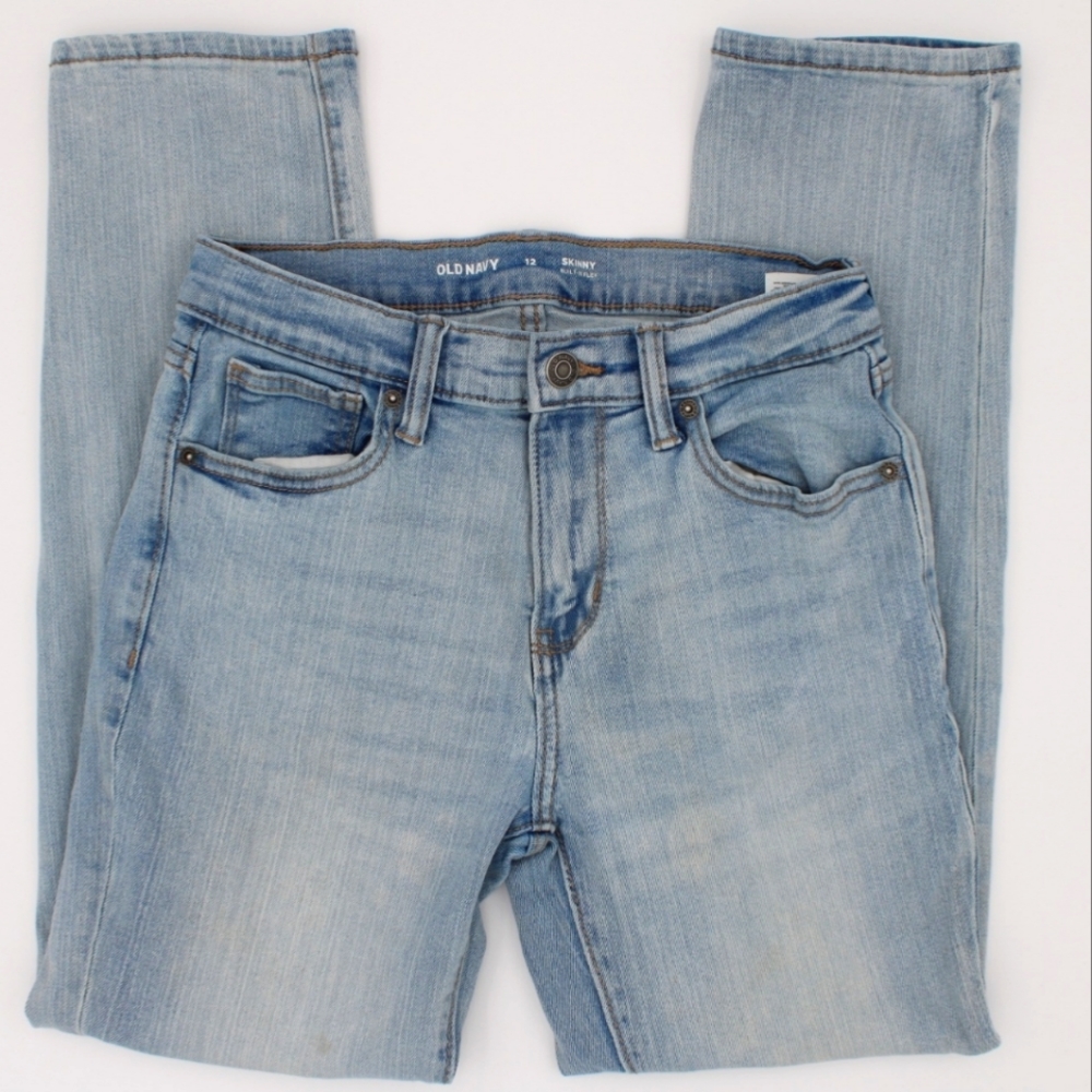 Big Boys Light Blue Skinny Jeans (12)